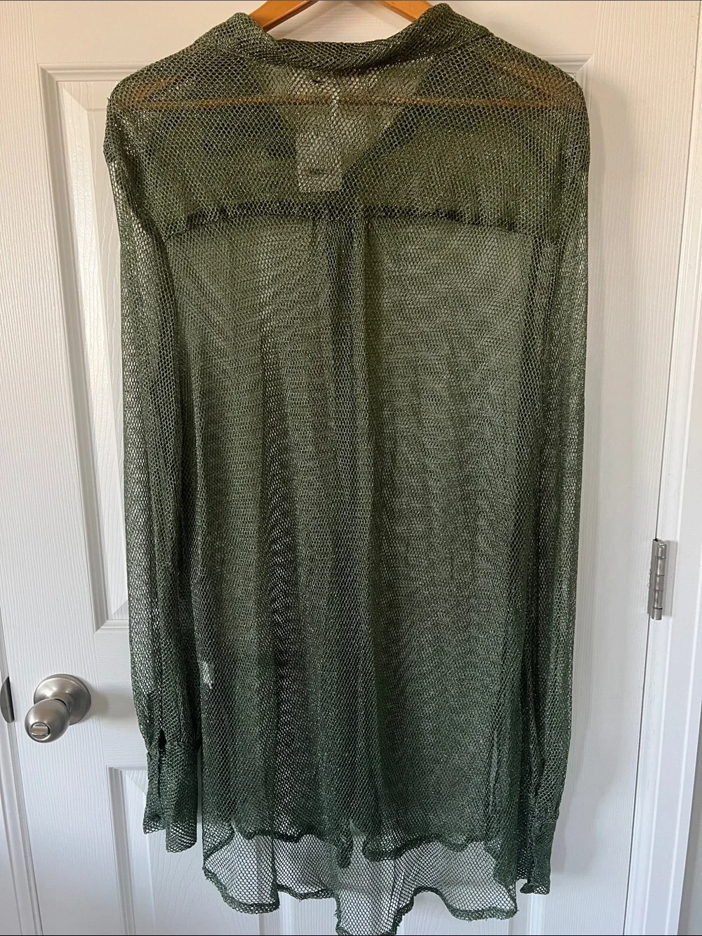 NWT Free People x Jen’s Pirate Booty Scorpio Shimmer Shirt XL